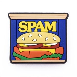 Spam Luncheon Croc Charm